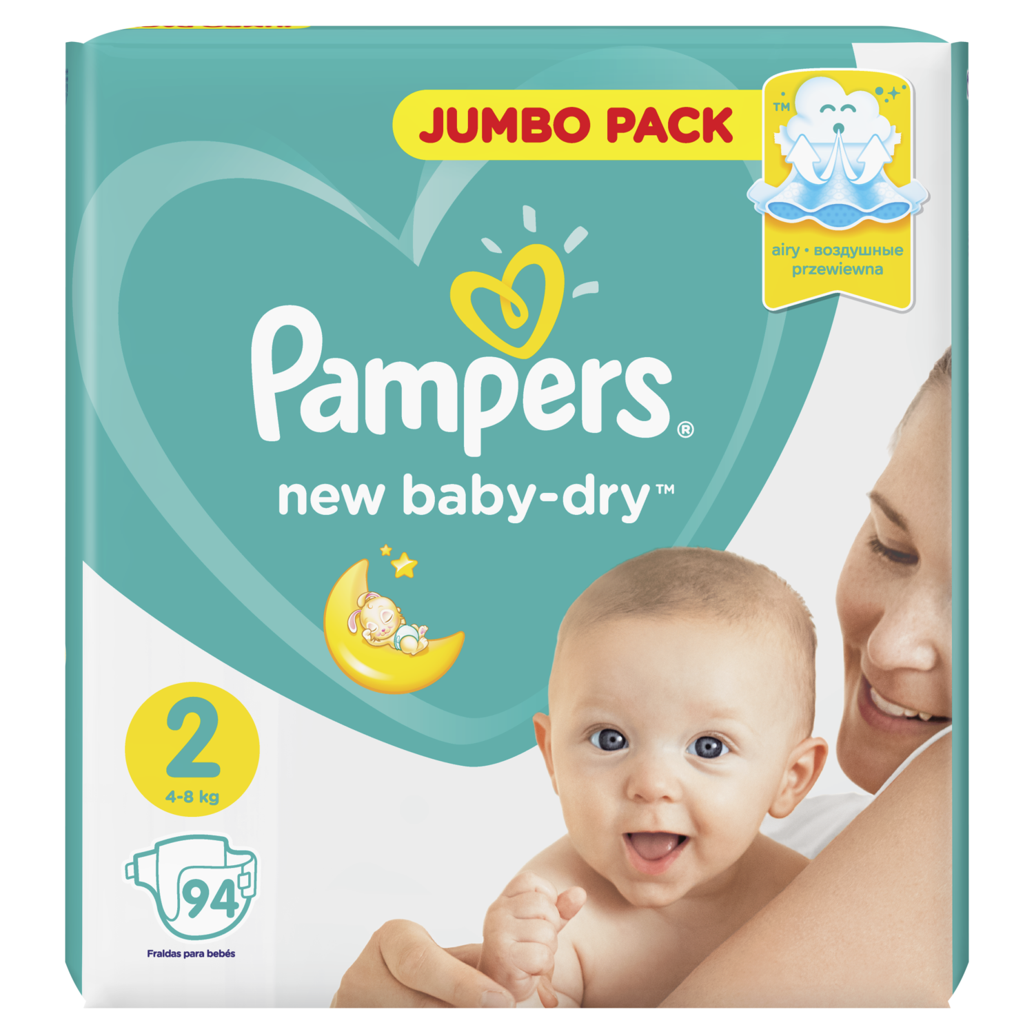 pampers new baby dry biedronka