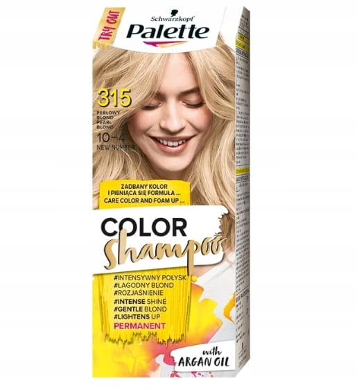 palette szampon kolory blond