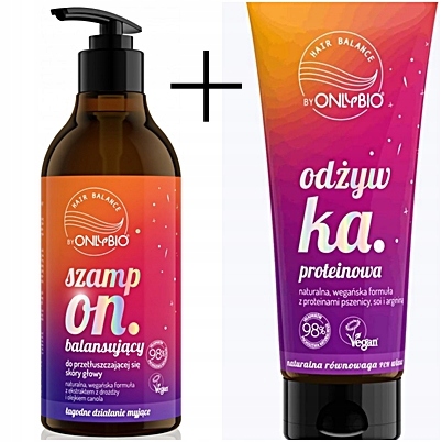 onlybio szampon do włosów przetłuszczających się 200 ml skład