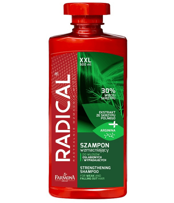 wispol farmona radical szampon wzmacniający do włosów osłabionych i wypadających