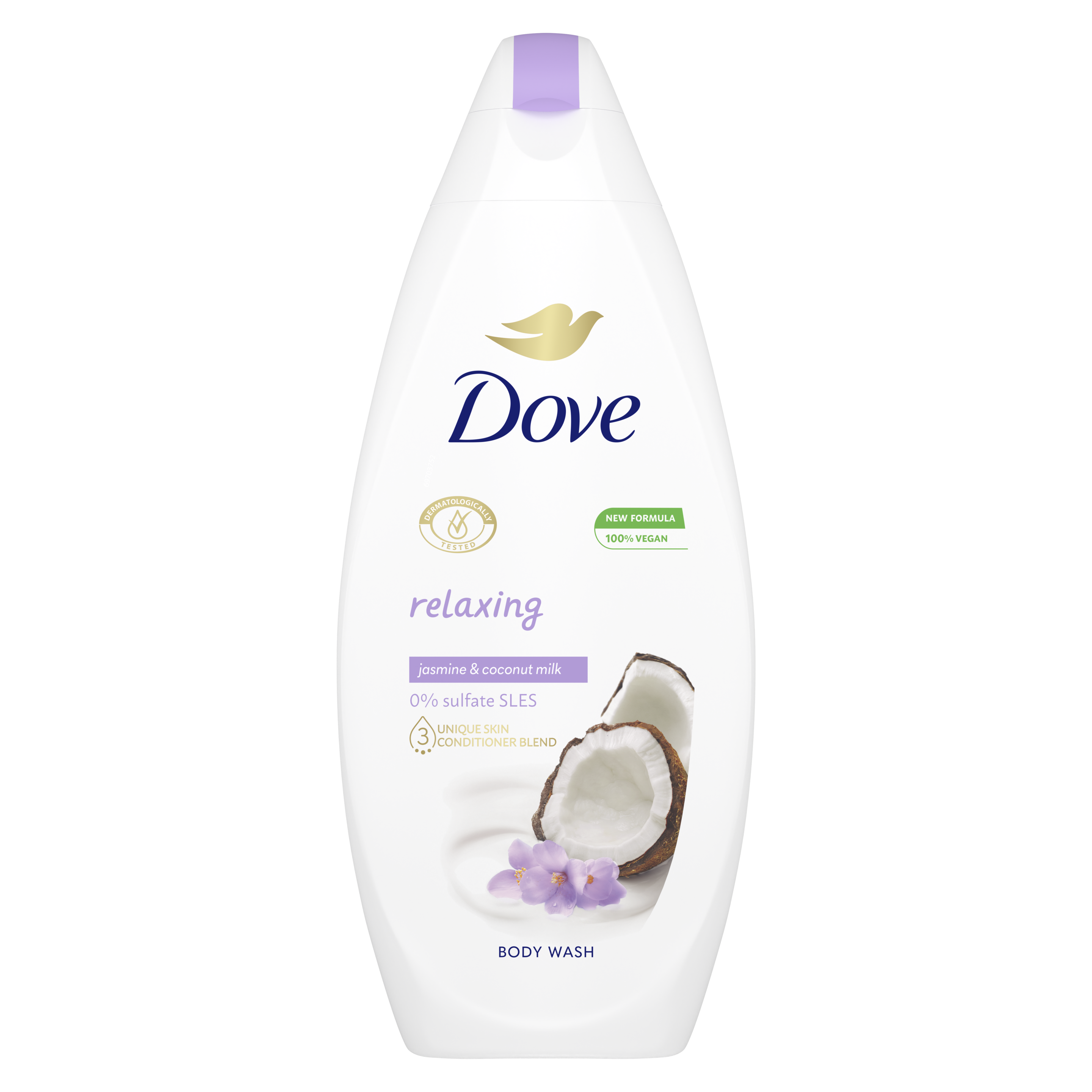 dove purely pampering coconut milk and jasmine petals