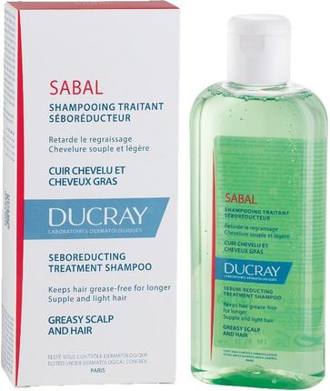 ducray sabal szampon dermatologiczny do włosów tłustych
