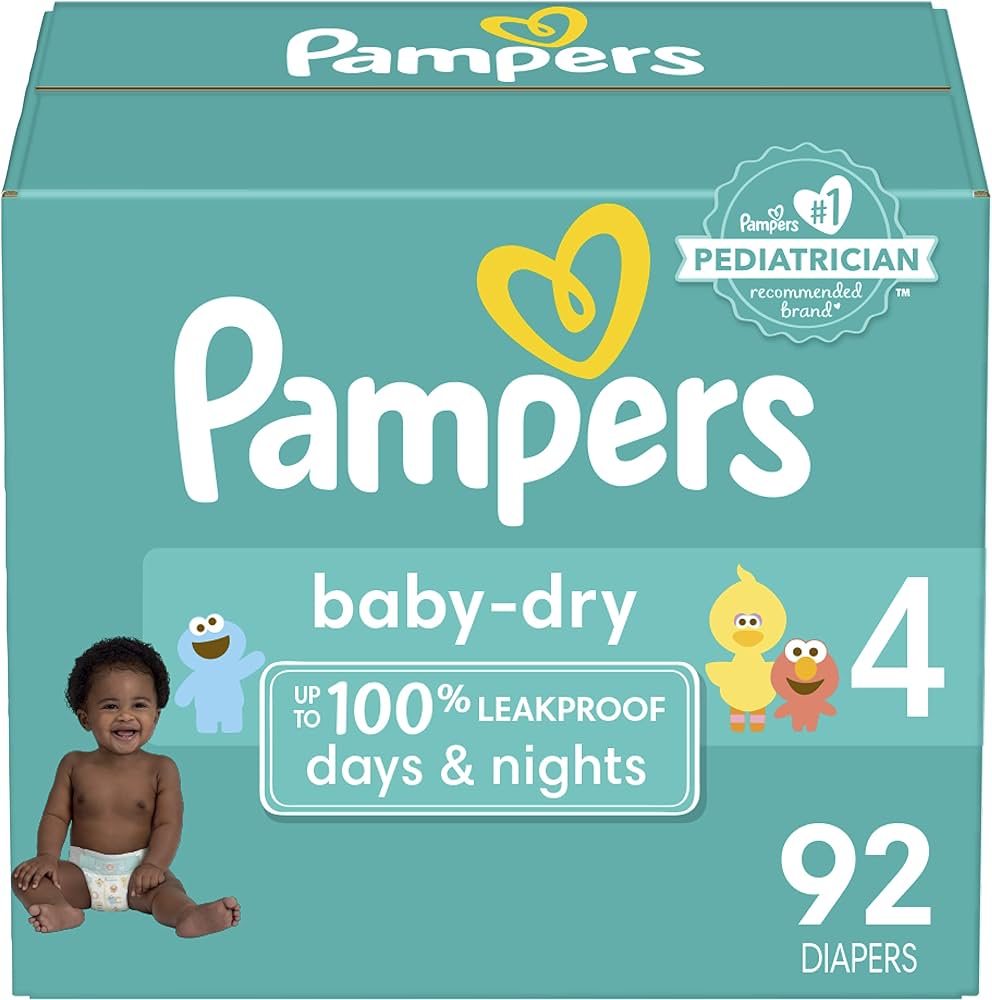 pampers baby dry size 4