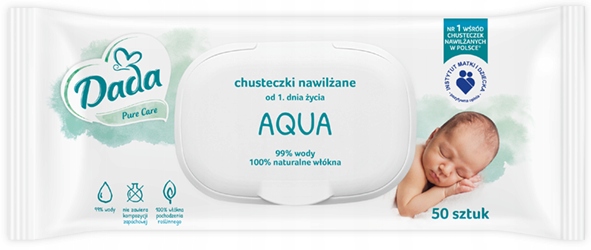 chusteczki nawilżane aqua dada