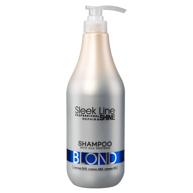 szampon sleek line blond efekty