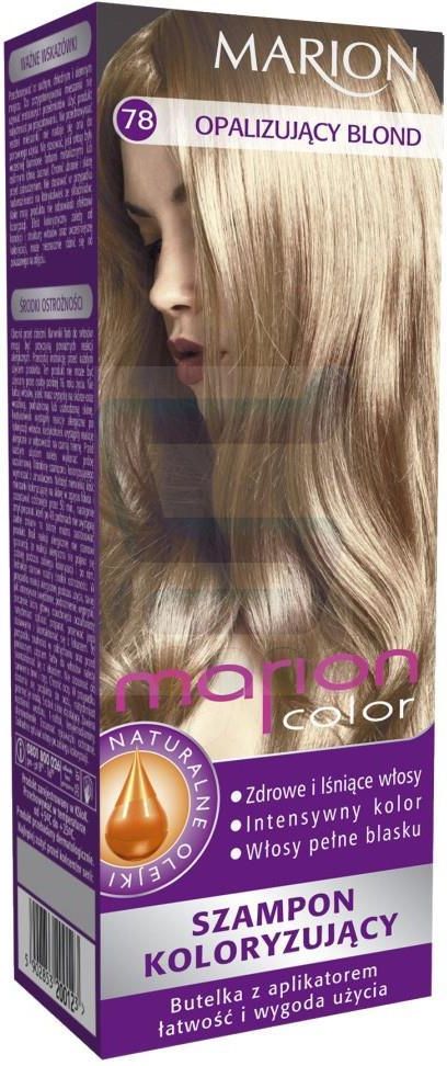 szampon koloryzujący do włosów dla kobiet opalizujacy blond marion