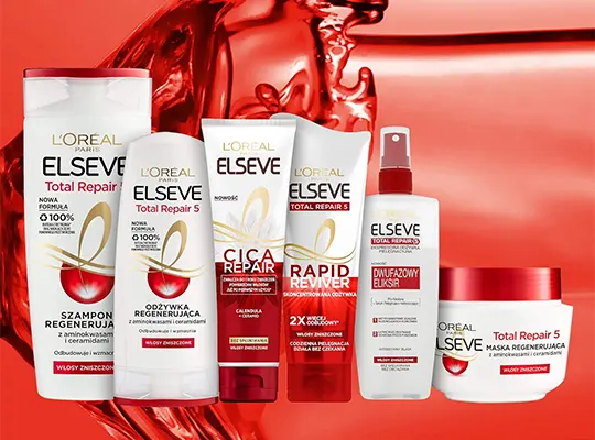 loréal paris elseve total repair 5 szampon regenerujący do włosów