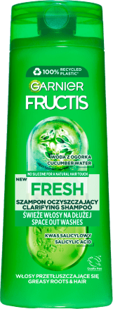 garnier fructis fresh szampon wzmacniający ekstrakt z ogórka