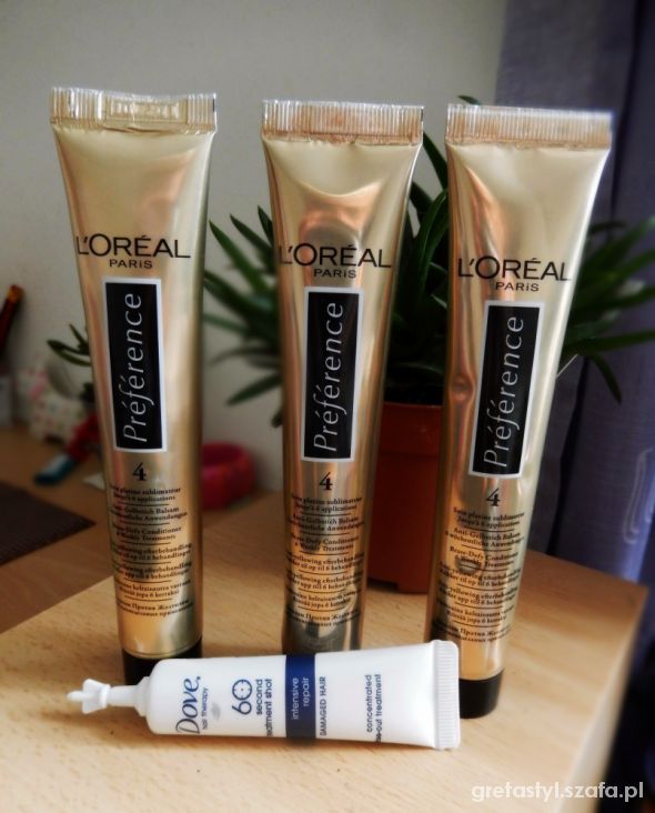 odżywka do włosów loreal paris preference