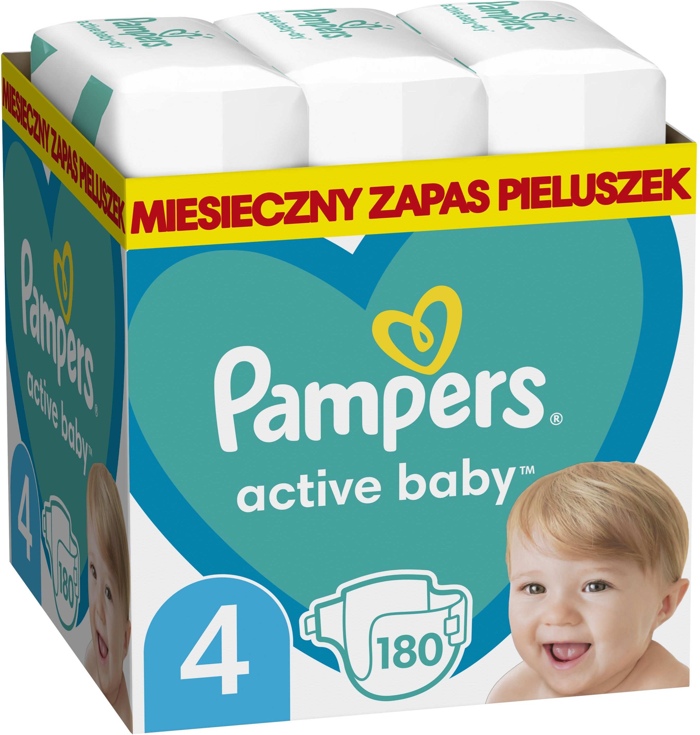 pampers pieluchy active baby 4