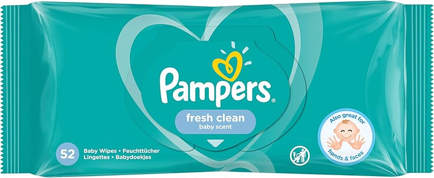 pampers fresh clean baby scent