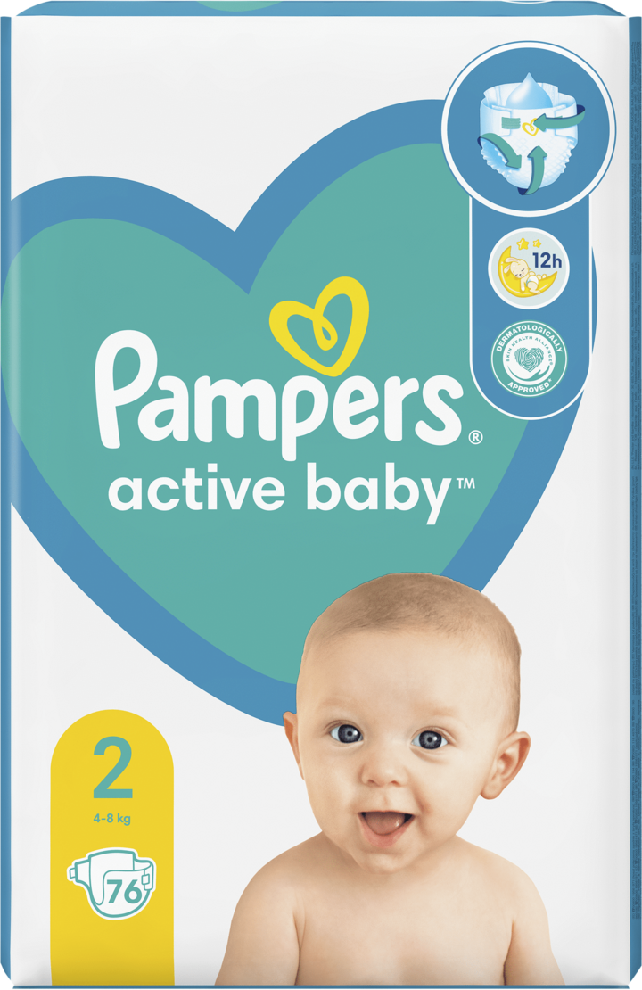 pieluhy pampers active