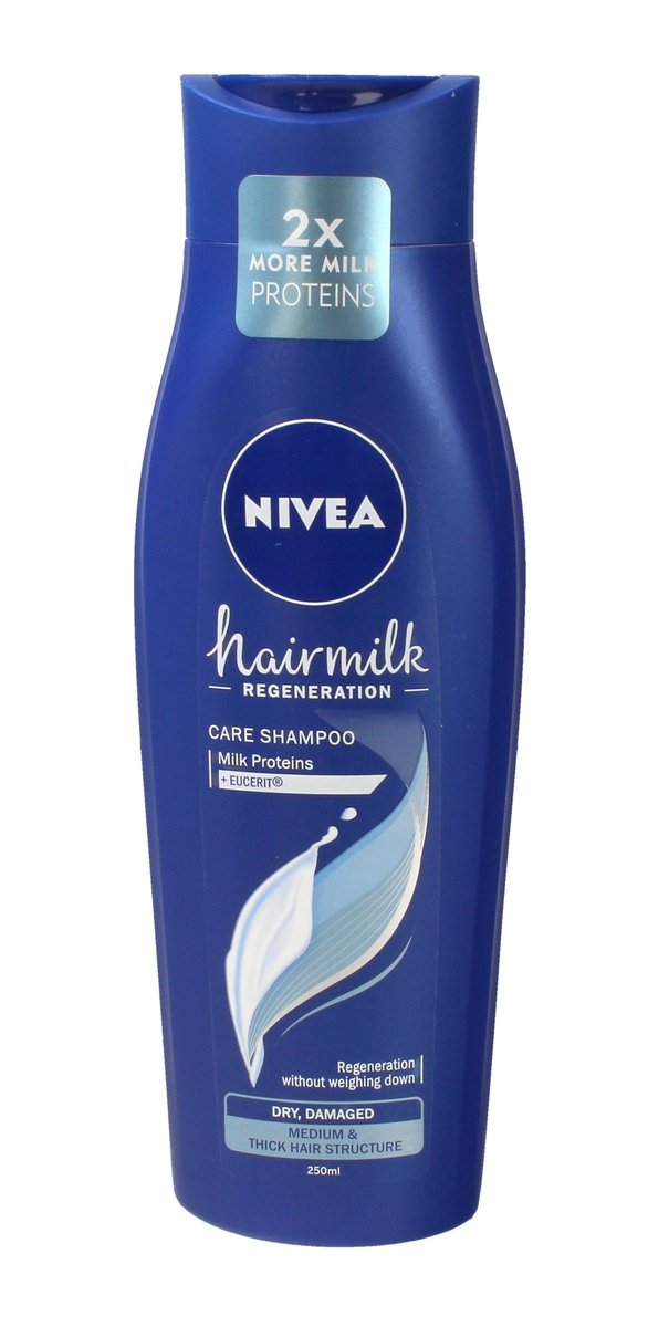 nivea szampon milk