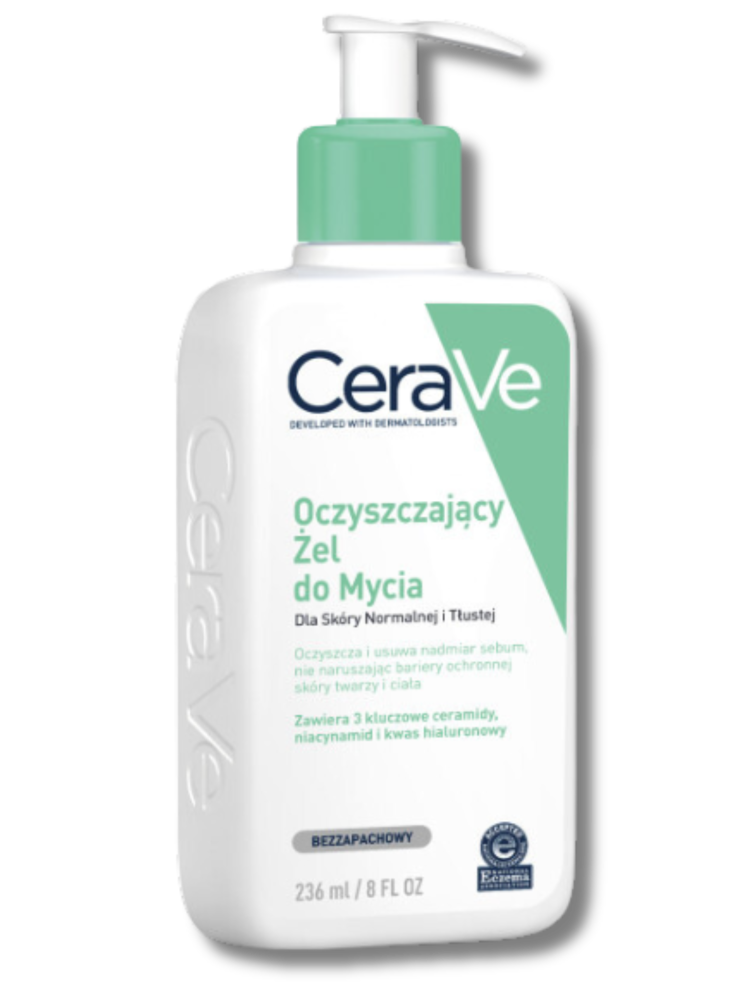 cerave oczyszczający żel do mycia twarzy