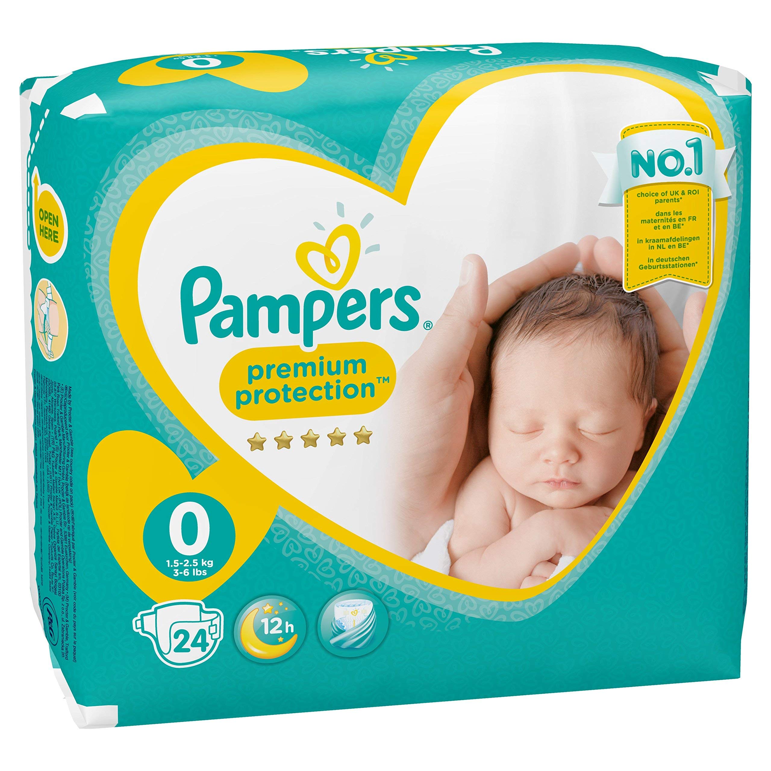 pampers dla noworodka rozmiar