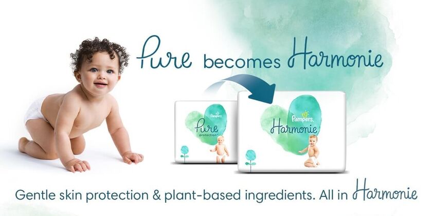 pampers pure harmony difference