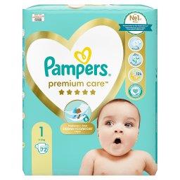 pampers premium care newborn 1 pieluszki 2-5kg 88 sztuk