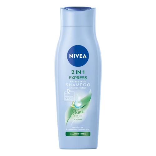 nivea 2in1 care express szampon pielęgnujący z odżywką