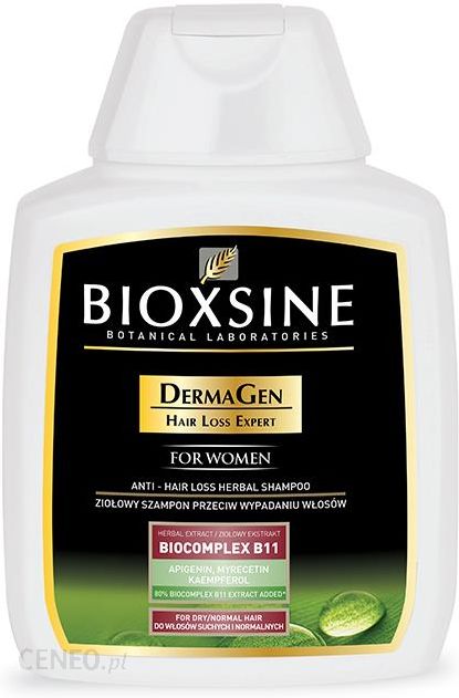 bioxsine ziołowy szampon do włosów suchych