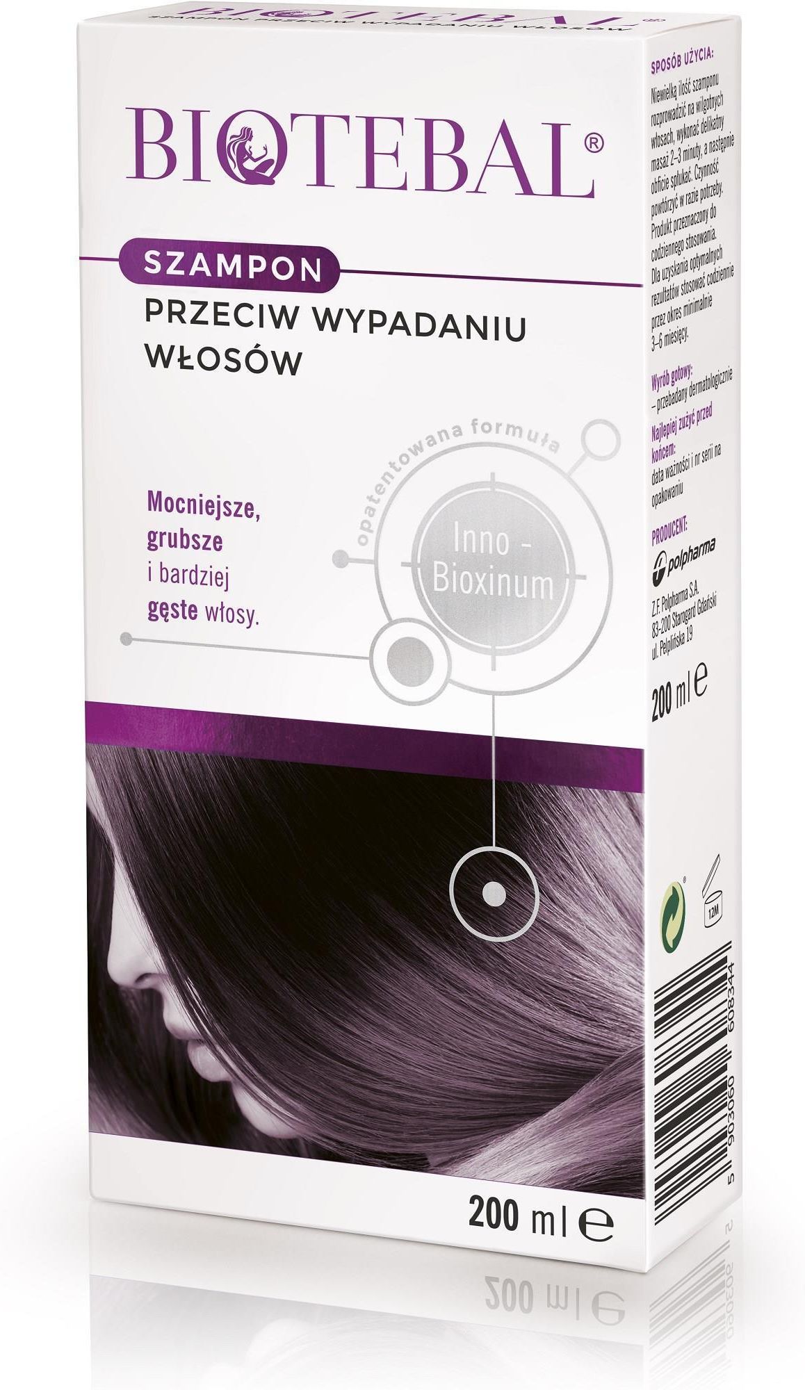 biotebal szampon do włosów doz