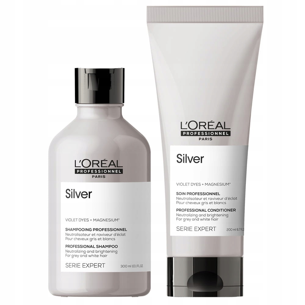 loreal suchy szampon silver