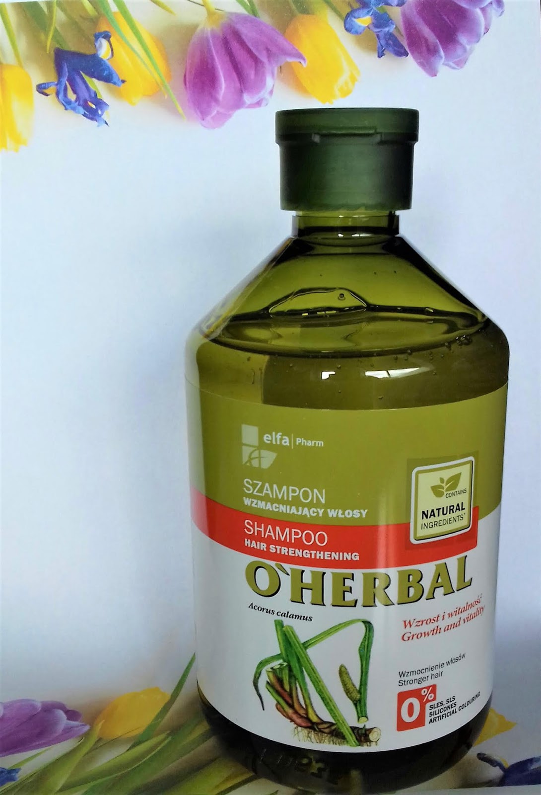 oherbal szampon coloured