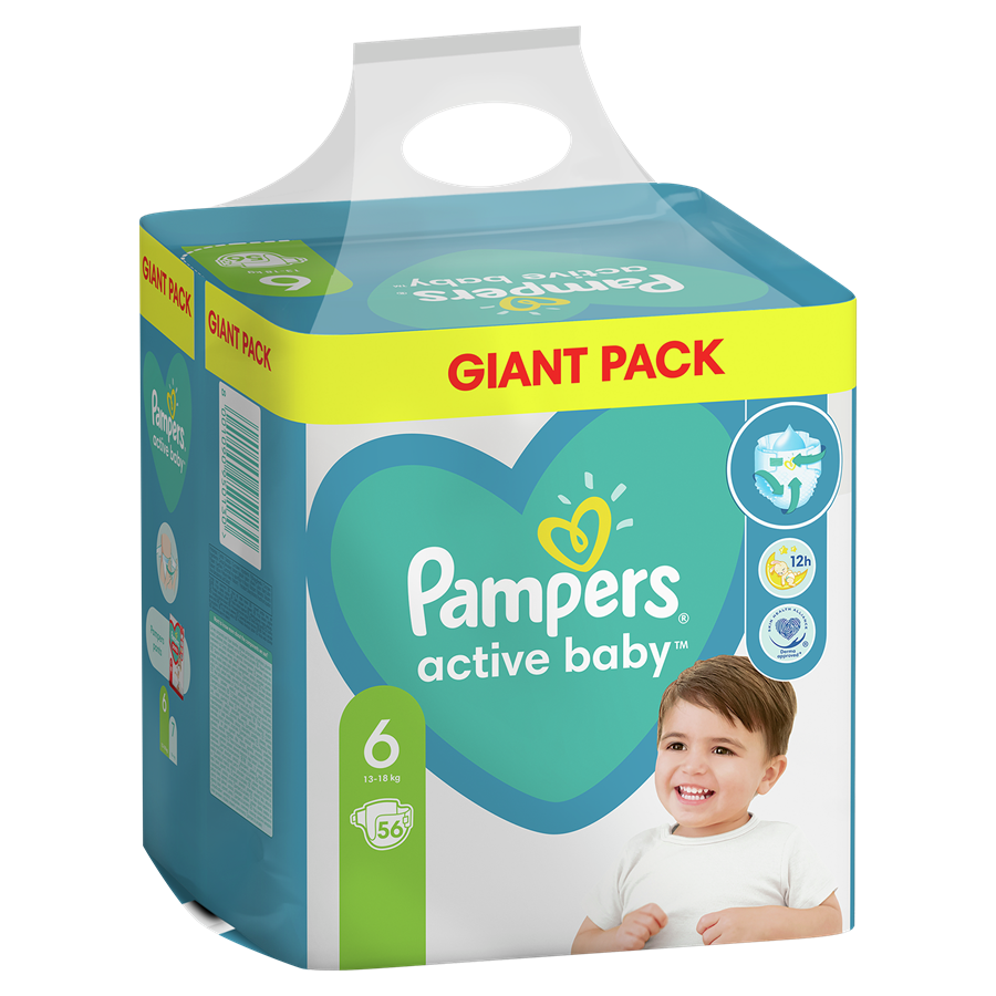 pampers active baby 6 smyk