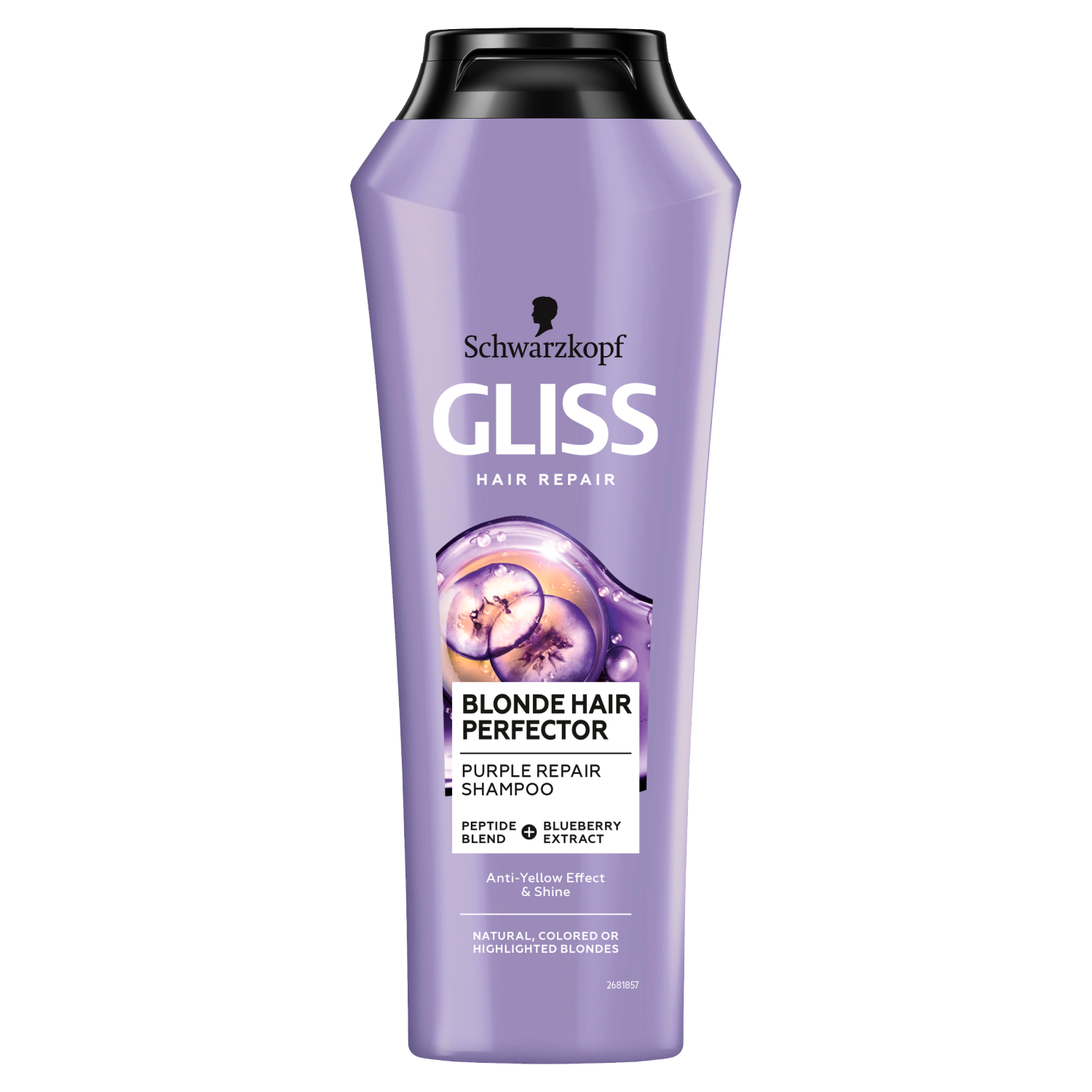 fioletowy szampon do włosów hebe