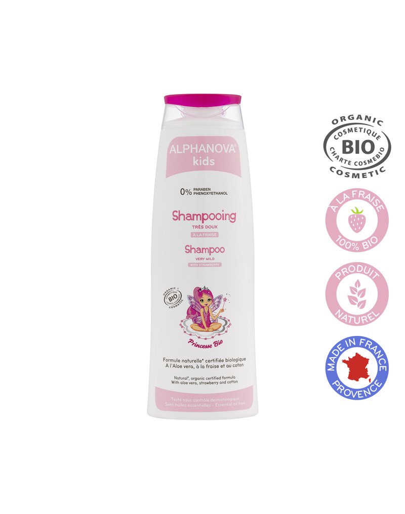 alphanova princesse szampon do włosów dla dziewczynek 250ml