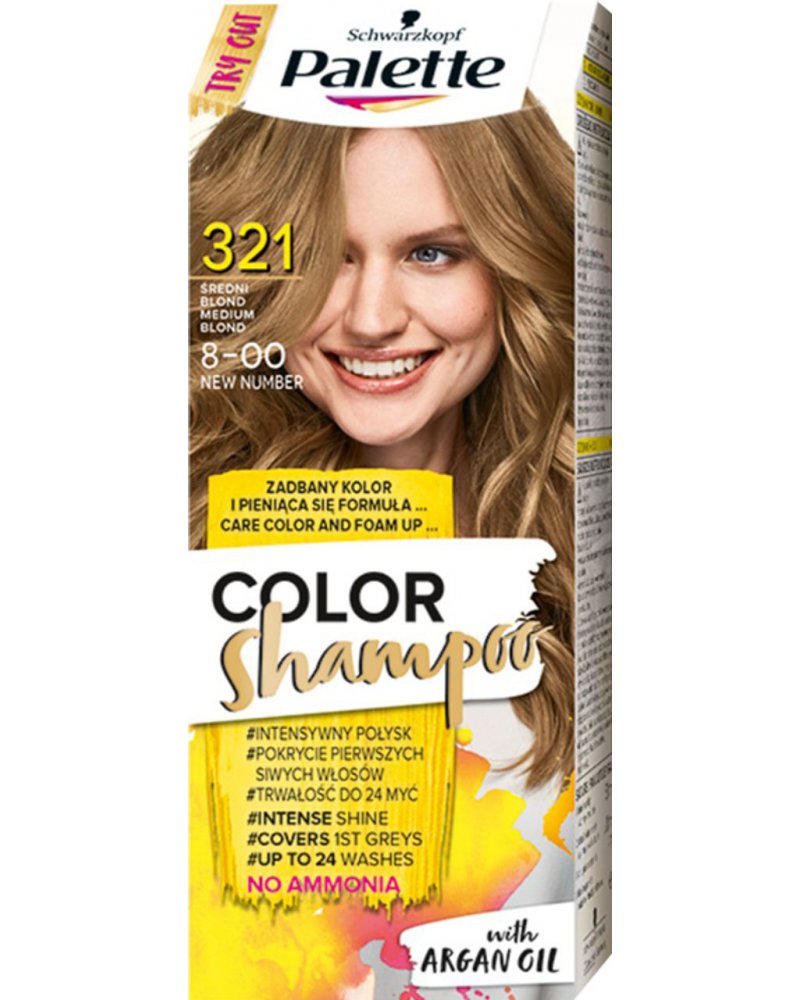 szampon koloryzujący palette perłowy blond opinie