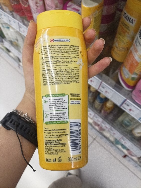 rossmann isana szampon intensiv pflege 300 ml