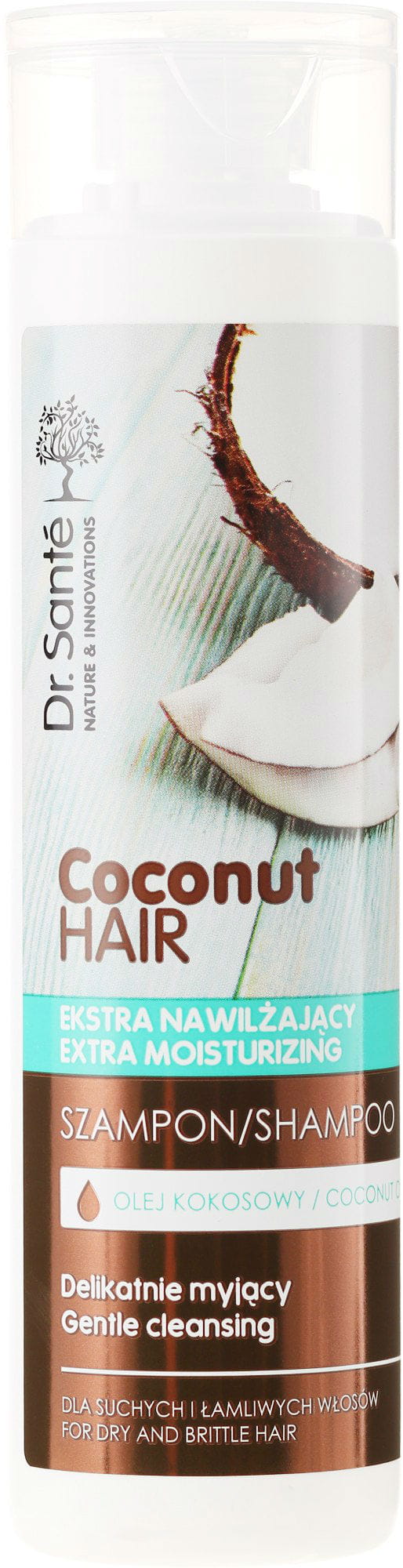 dr sante coconut hair ekstra nawilżający szampon do włosów skład