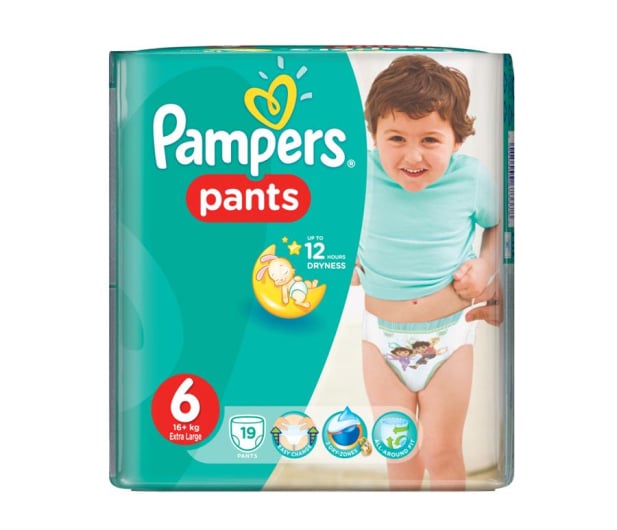 pieluchomajtki pampers 15+ 19szt