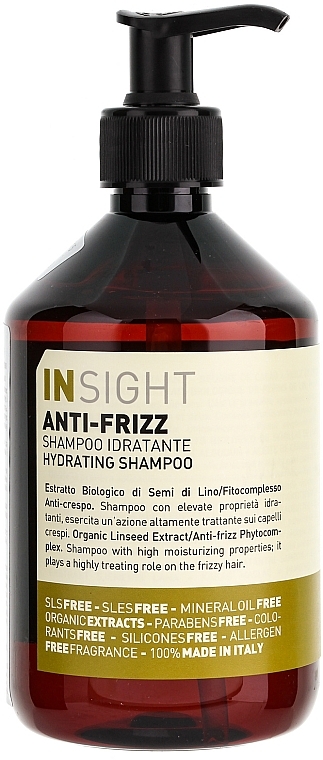 hydrating shampoo nawilżający szampon 400ml insight