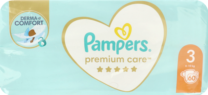 pampers premium care 3 rossmann 60 szt