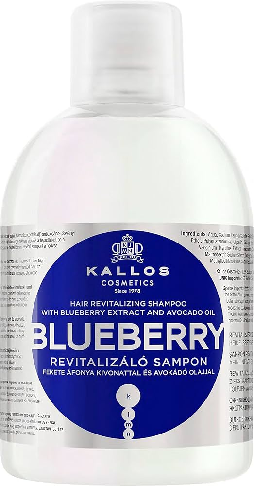 kallos szampon do włosów kj blueberry