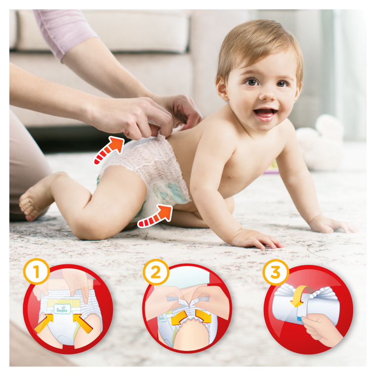 pampers pants zalety