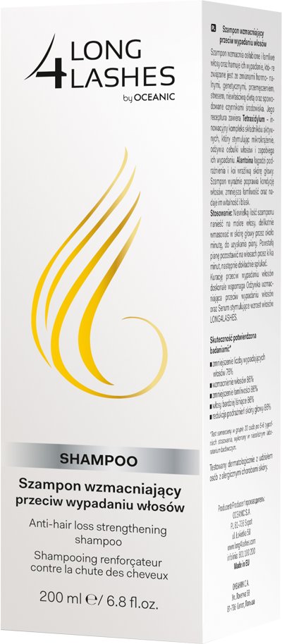 long 4 lashes wzmacniający szampon do włosów