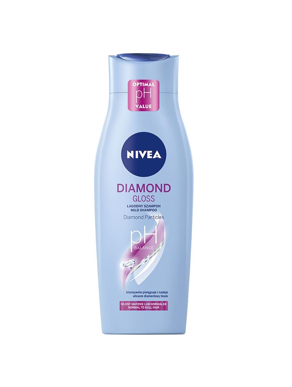 nivea diamond gloss care szampon pielęgnujący