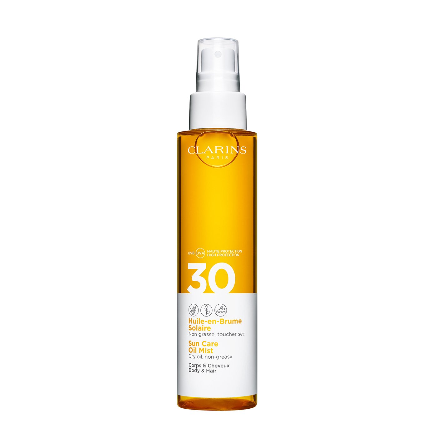 clarins olejek do włosów spf 30