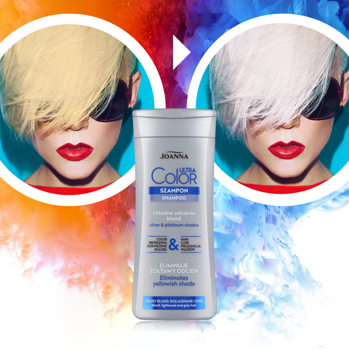 rossmann szampon do włosów z niebieskim pigmentem