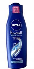 nivea hair milk szampon włosy normalne