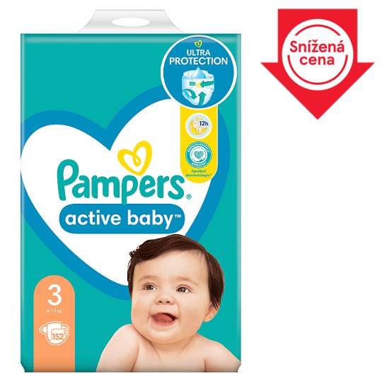 pampers active baby 3 152