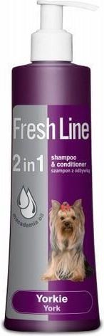 fresh line szampon z odżywką dla psów rasy york