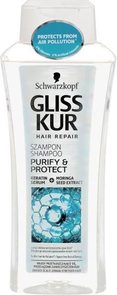 gliss kur hair repair szampon purify protect