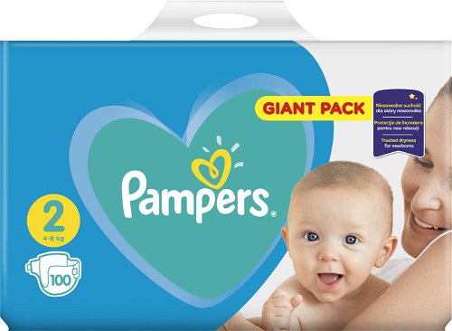 pampers active baby 2 100