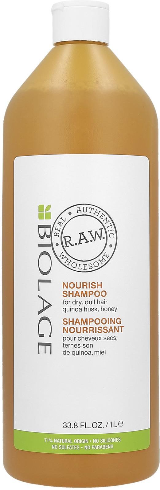 biolage raw nourish szampon nawilżający