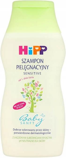 hipp szampon dla niemowląt i dzieci od urodzenia
