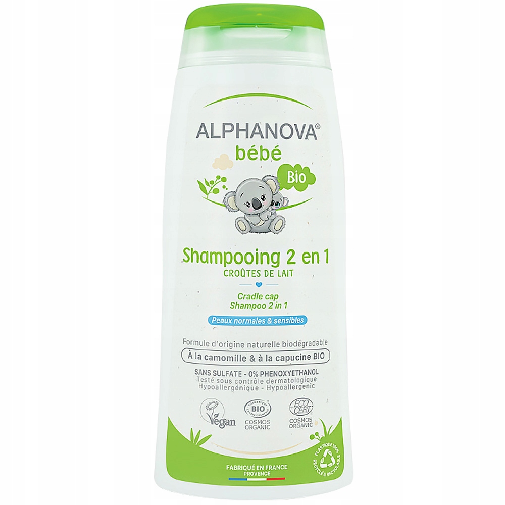 alphanova bebe szampon do włosów bio 200ml