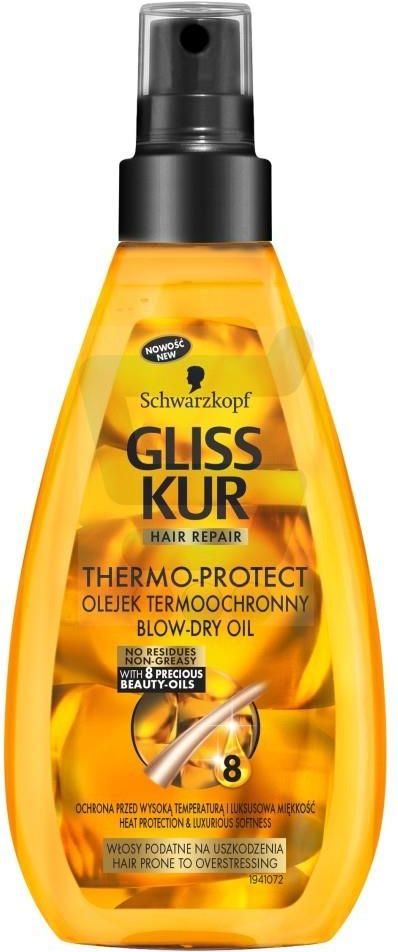 gliss kur thermo-protect termoochronny olejek do włosów wwwlosy